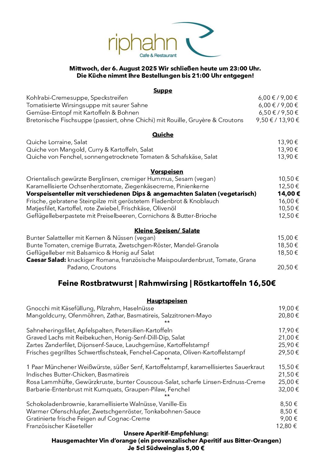 20250806 Mittwoch