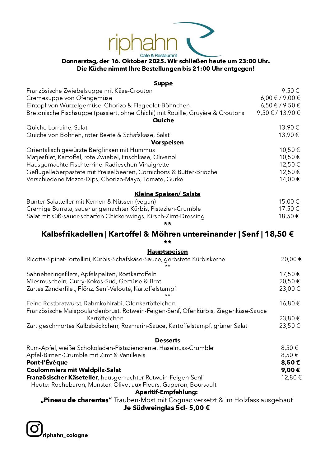 20251016 Donnerstag