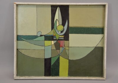 Gerhard Gronwold - unbekannte Technik - Titel: "OT" - undatiert - O-Size: 60 x 30 - Ort: Depot - - www: unbekannt