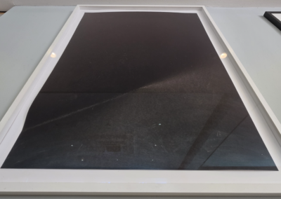 Johanna von Monkjewitsch - Ölfarbe auf gewellter Leinwand - Titel: "OT" - undatiert - O-Size: 75 x 97 - Ort: Treppenaufgang - Linke Seite (2 von 6) - https://de.wikipedia.org/wiki/Johanna_von_Monkiewitsch